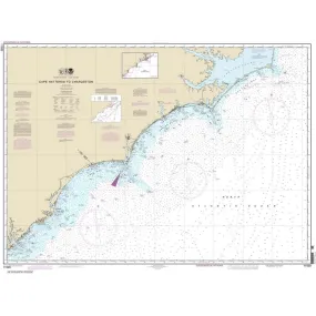 NOAA Chart 11520: Cape Hatteras to Charleston