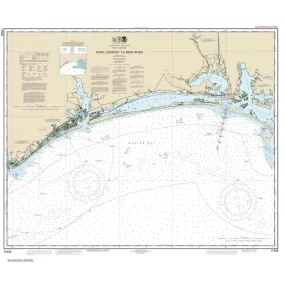 NOAA Chart 11543: Cape Lookout to New River