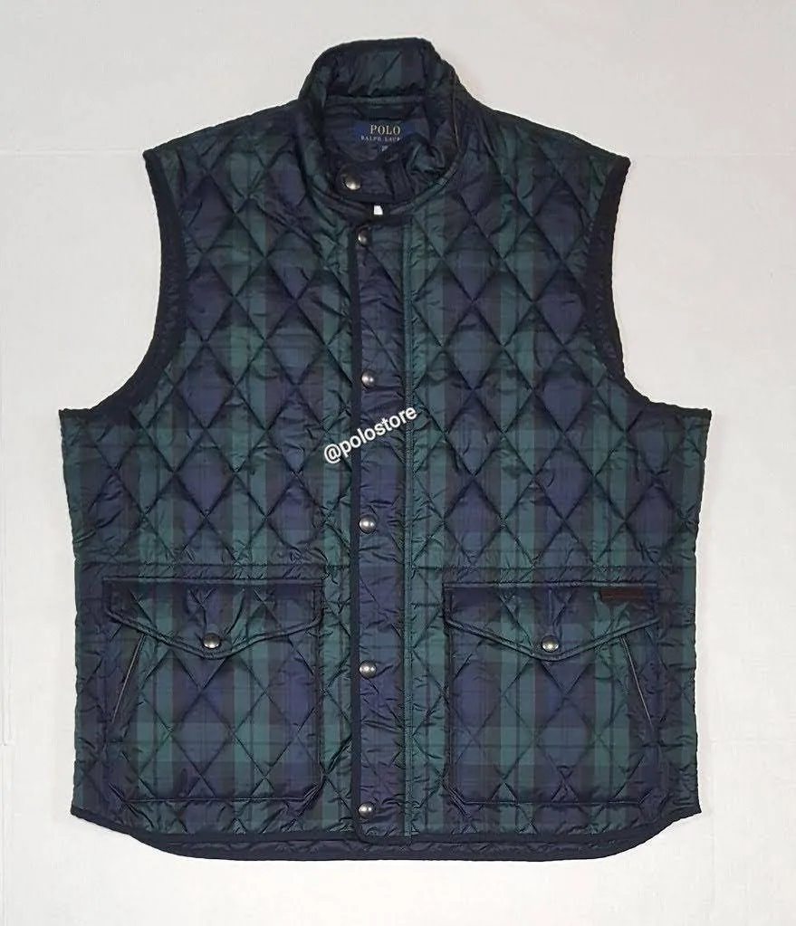 Nwt Polo Ralph Lauren Plaid Tartan Vest