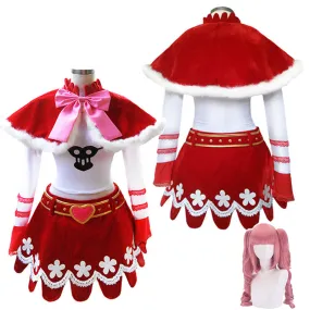 One Piece Perona Cosplay Costume Anime Princess Mononoke Dress Halloween Christmas Party Suit