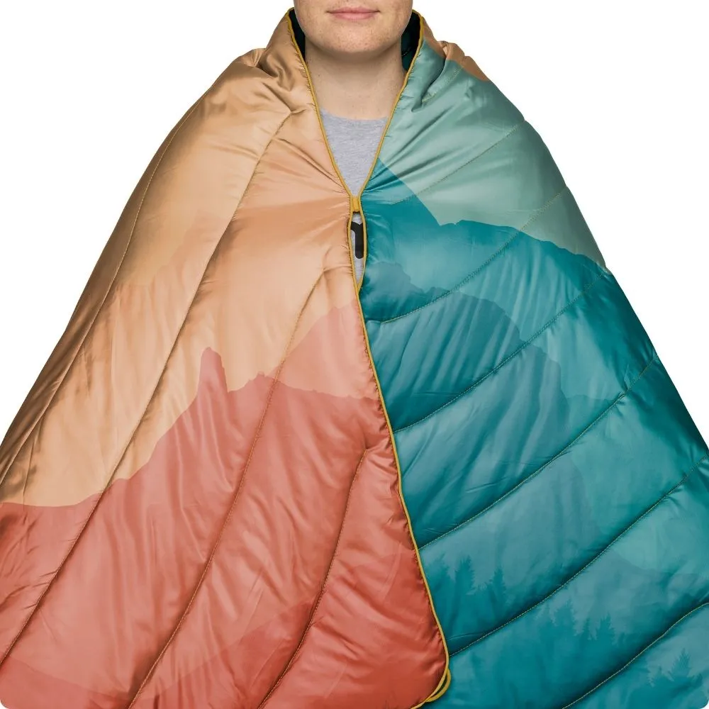 Original Puffy Blanket - Rocky Mountain Sunset Fade