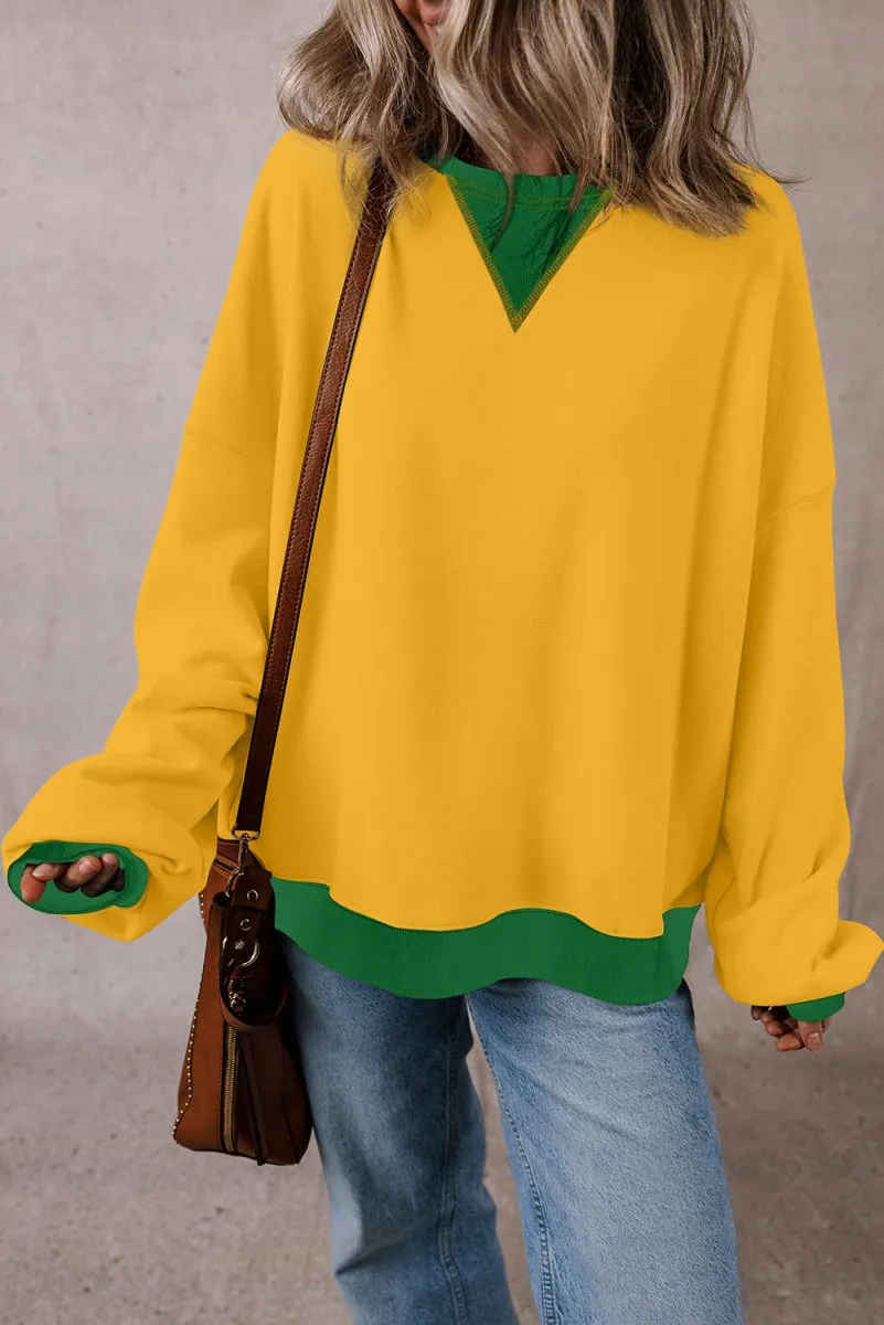 Oversized Drop Shoulder Sweatshirt