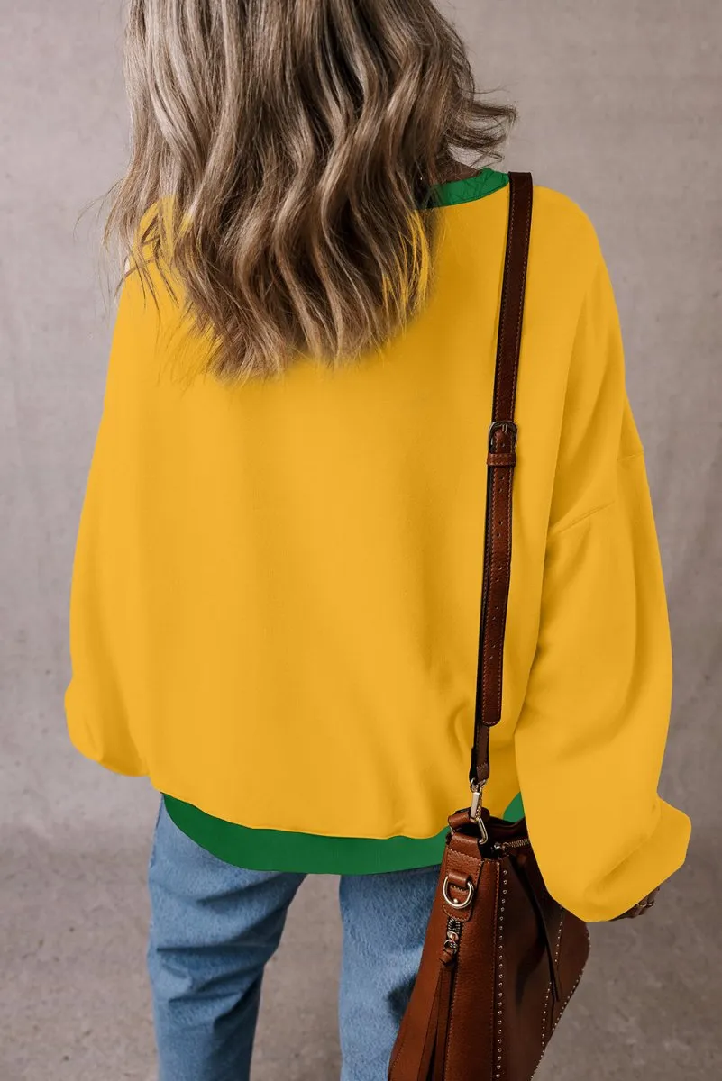 Oversized Drop Shoulder Sweatshirt