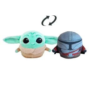 Reversable Star Wars The Mandalorian and Grogu Plush