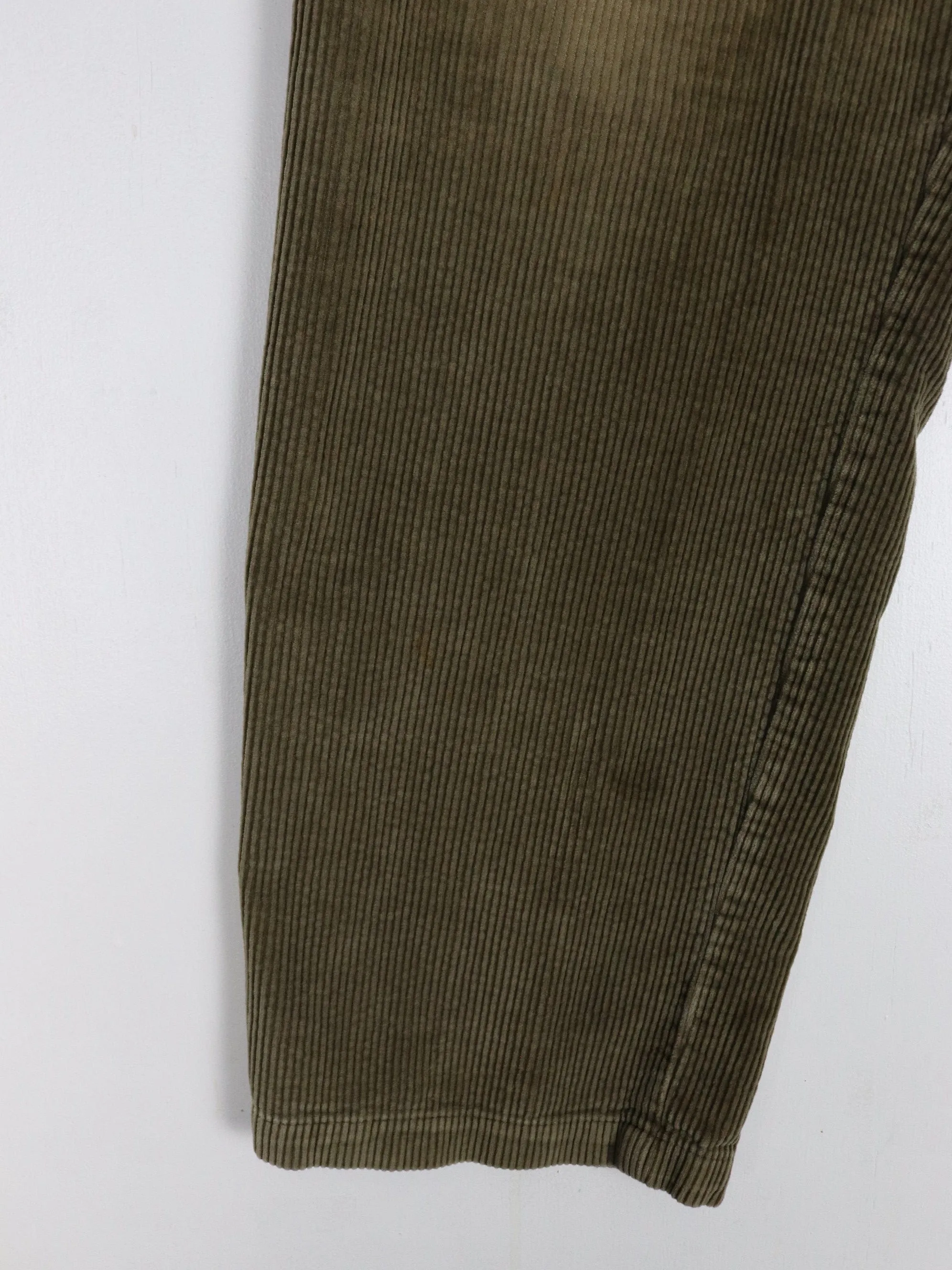 Savane Pants Mens 38 x 32 Brown Corduroy Trousers