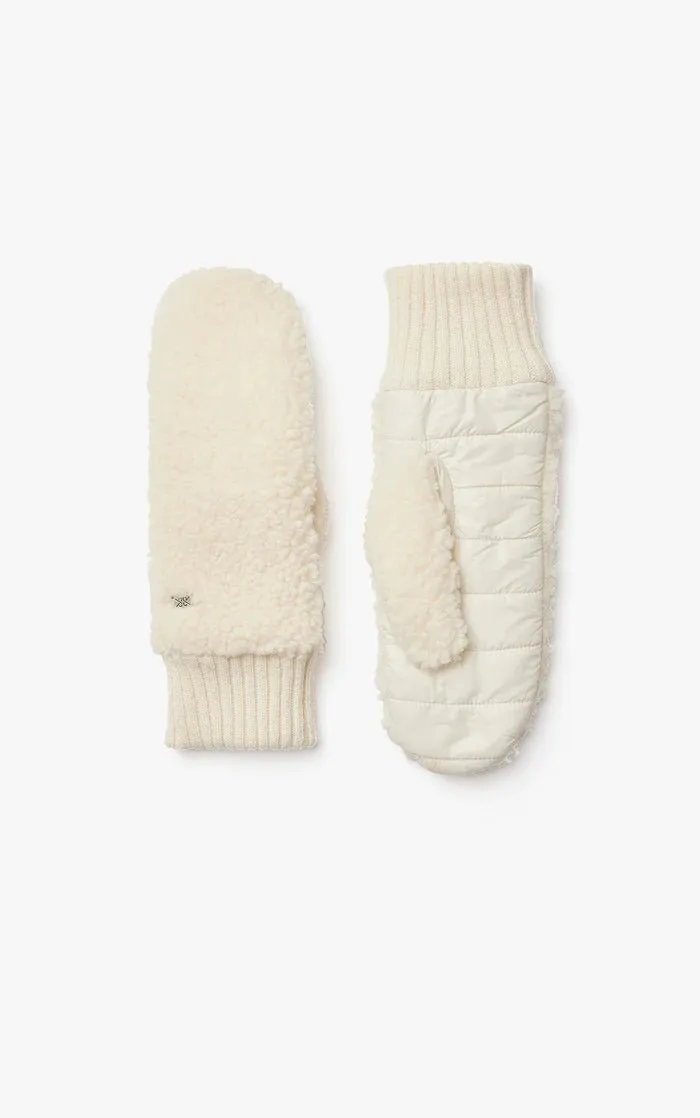 SOIA&KYO ALINA - Sustainable Faux Sherpa Puffer Mittens