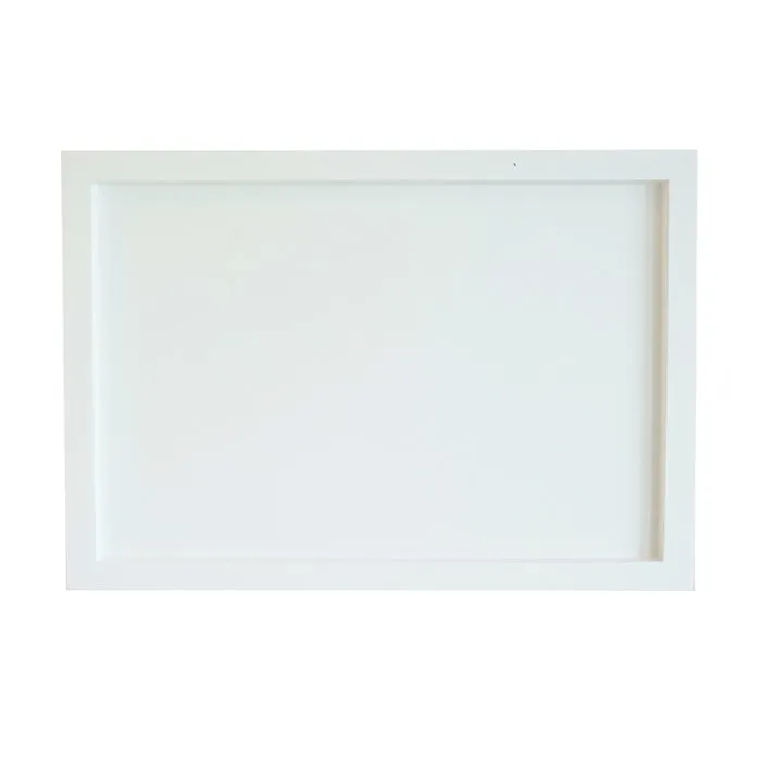 SUBLIMATION WHITE COATED WOOD RECT. FRAME 11.81" X 8.26"