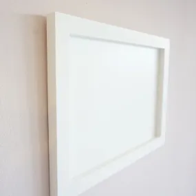 SUBLIMATION WHITE COATED WOOD RECT. FRAME 11.81" X 8.26"