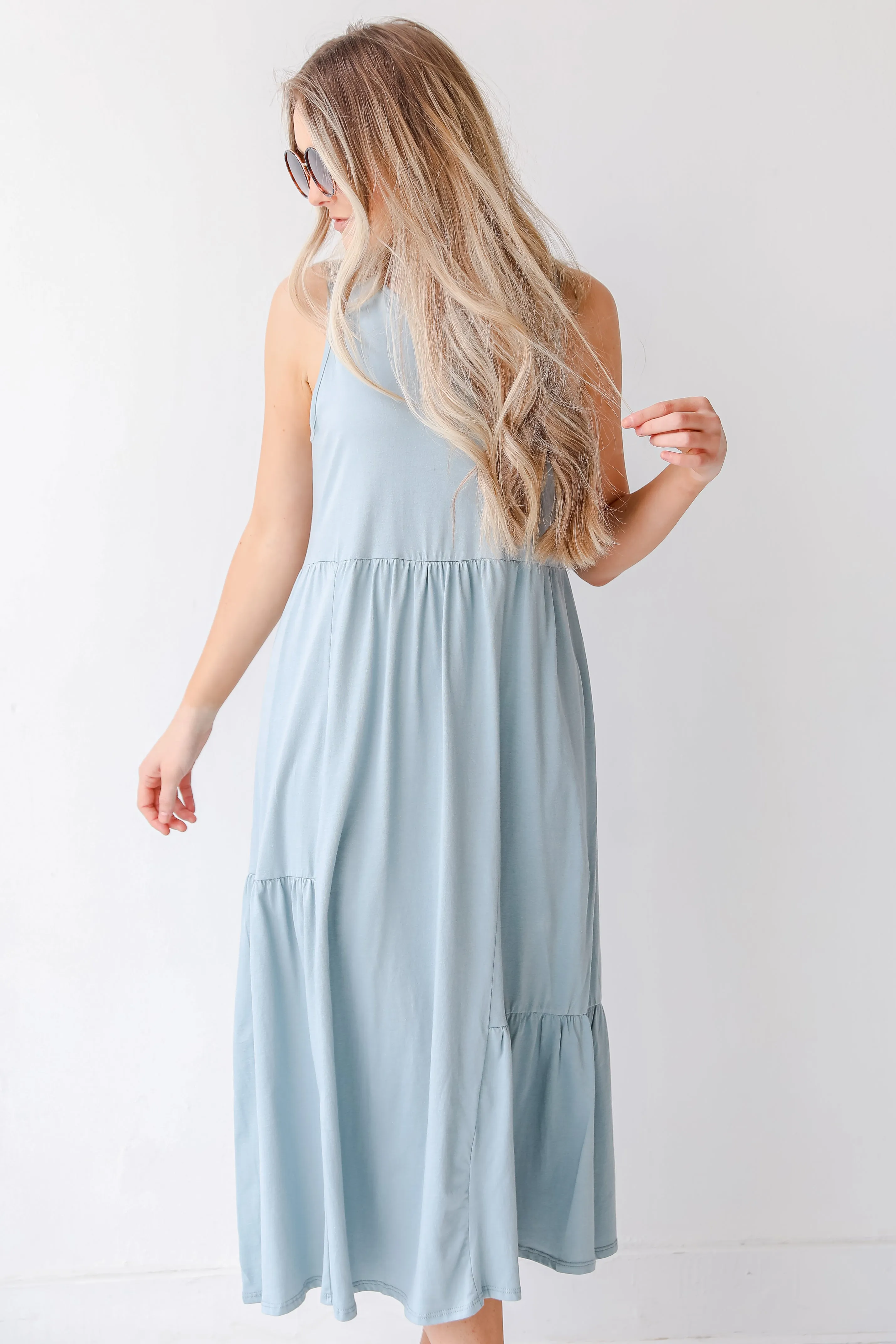 Take You There Tiered Maxi Dress