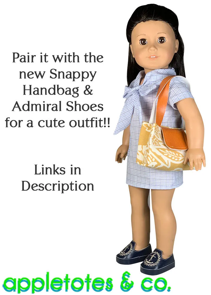 Tamara Dress Sewing Pattern for 18 Inch Dolls