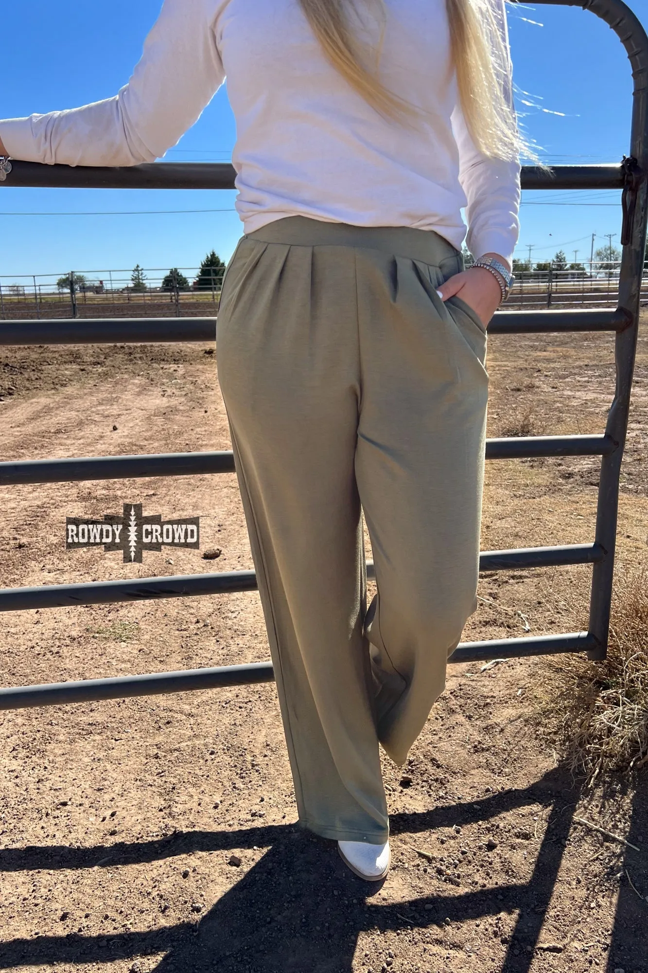 Texline Olive Trousers