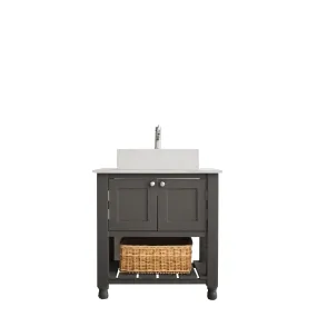 The Bordeaux Single Vanity