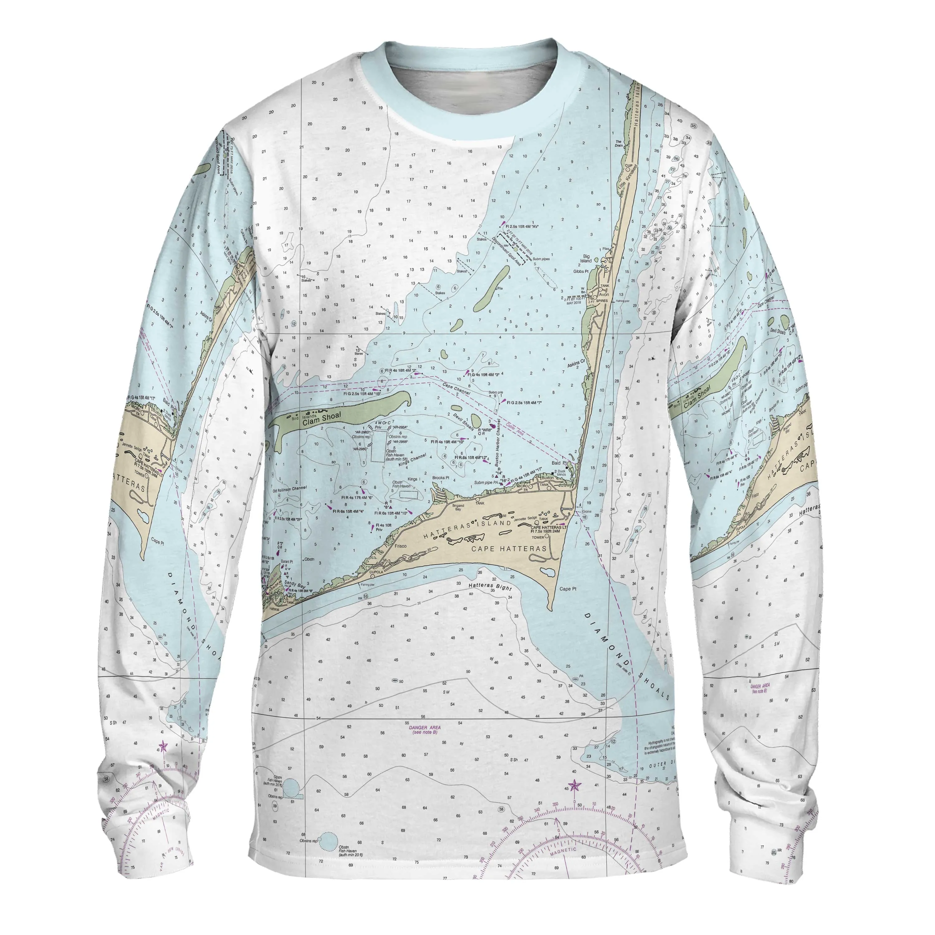 The Cape Hatteras Long Sleeve Performance Tee