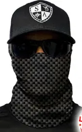 Tubular Bandanna Face Shield