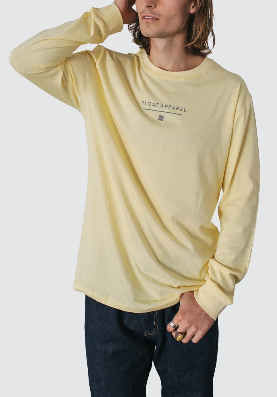 Underline Long Sleeve | Yellow