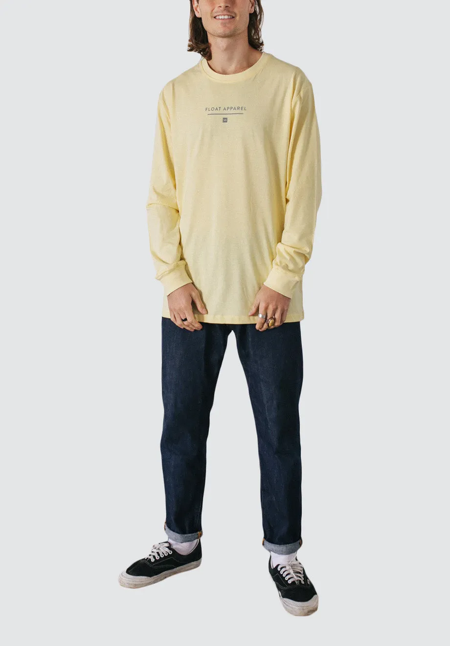 Underline Long Sleeve | Yellow