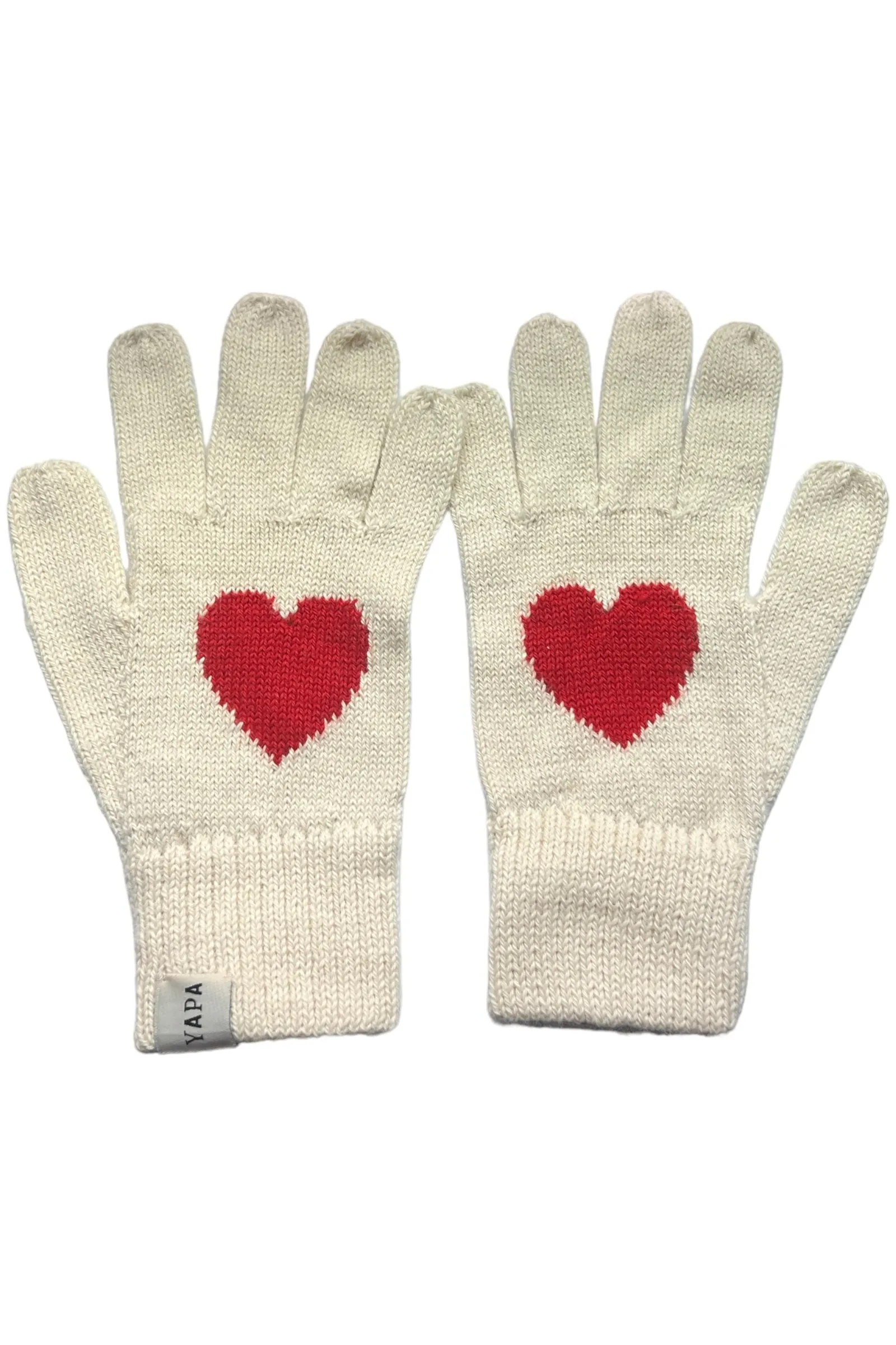 Valery Heart Baby alpaca Gloves