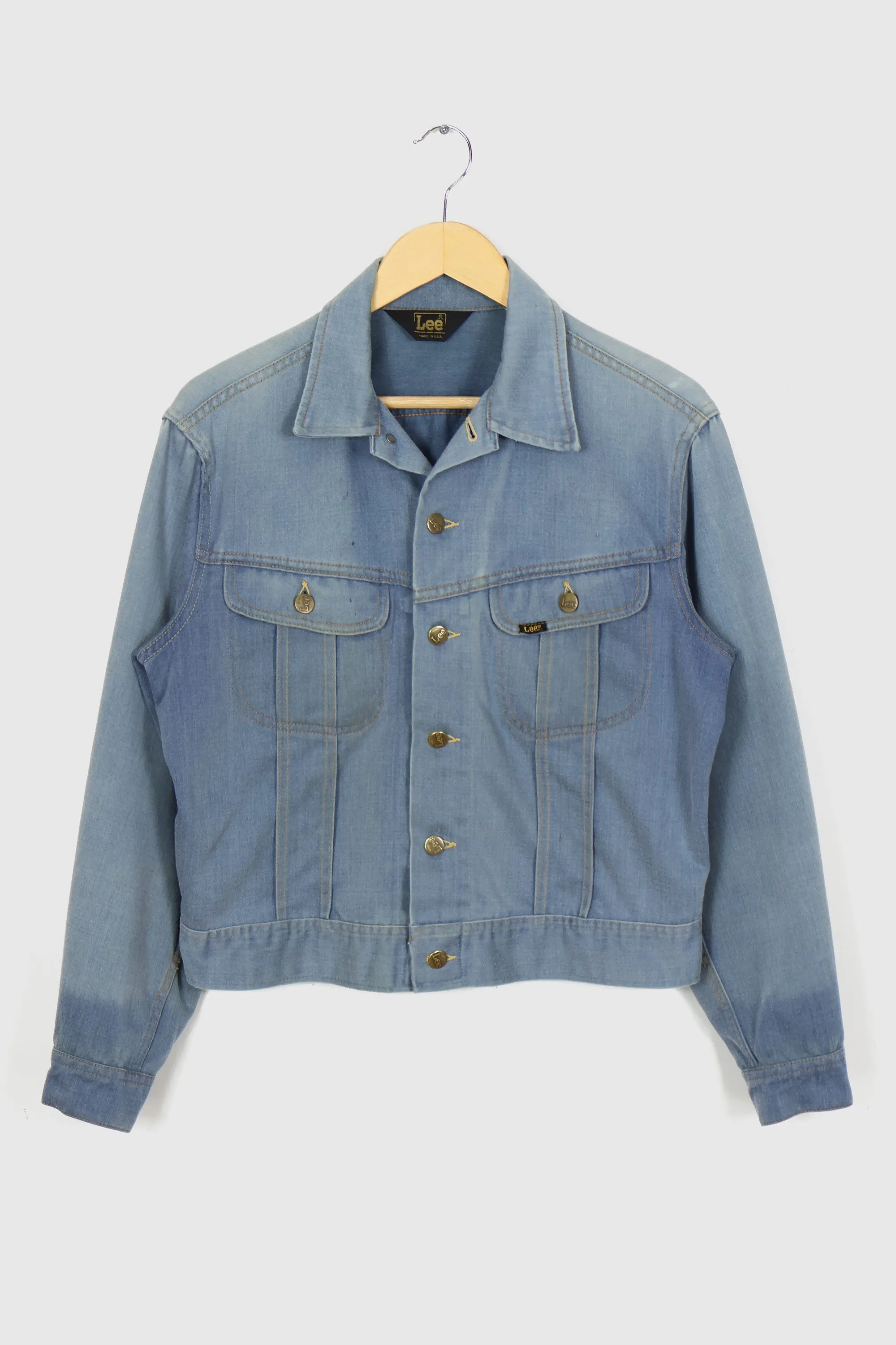 Vintage Lee Faded Denim Jacket