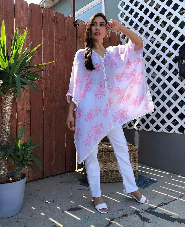 Wake up in paradise Poncho Cover up