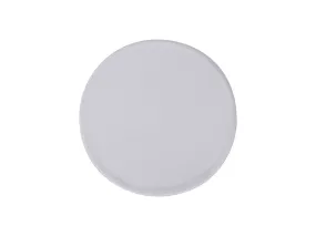 WHITE ROUND 3" DIAMETER FABRIC PATCH WITH SEALING EDGE