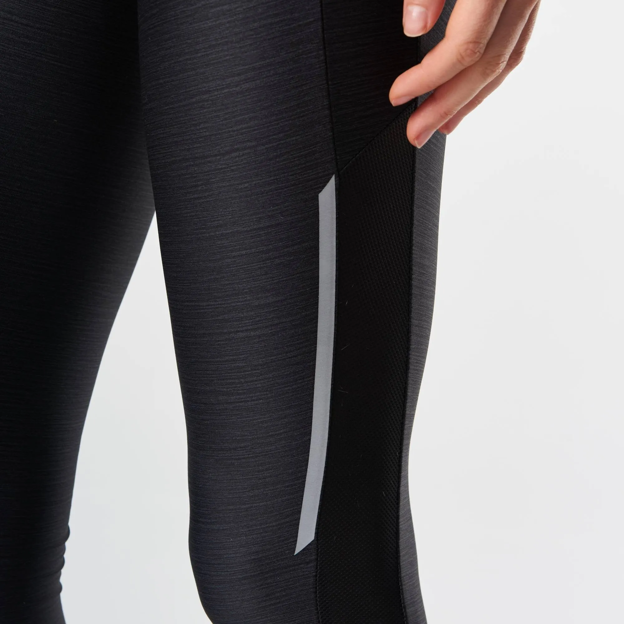 Women's Running Cropped Tights Run Dry  