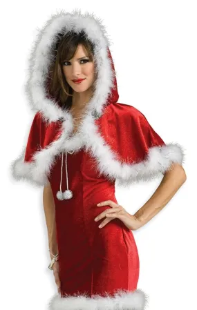 Women's Santa Red Capelet