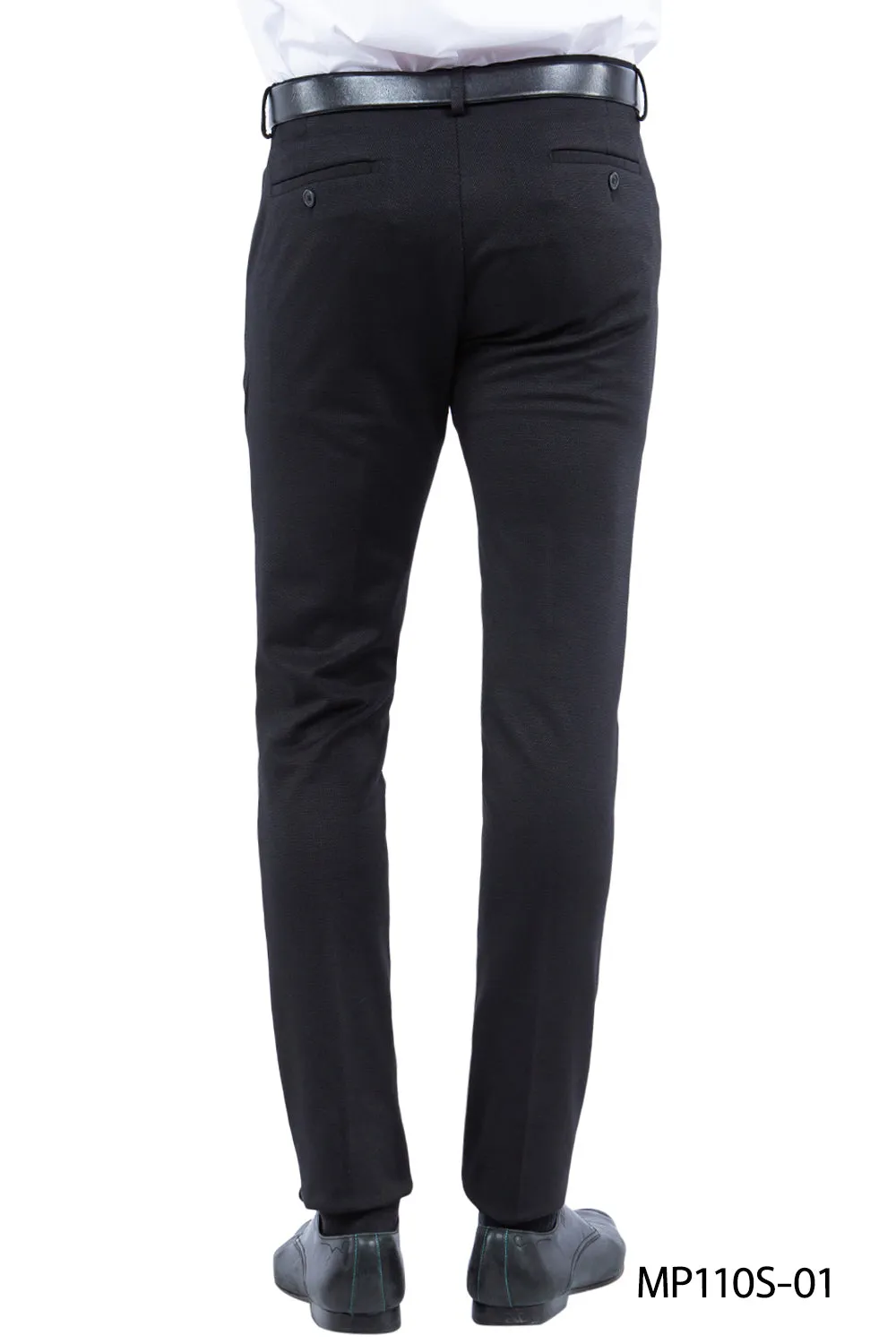 Z-Flex Knit Trousers, Black