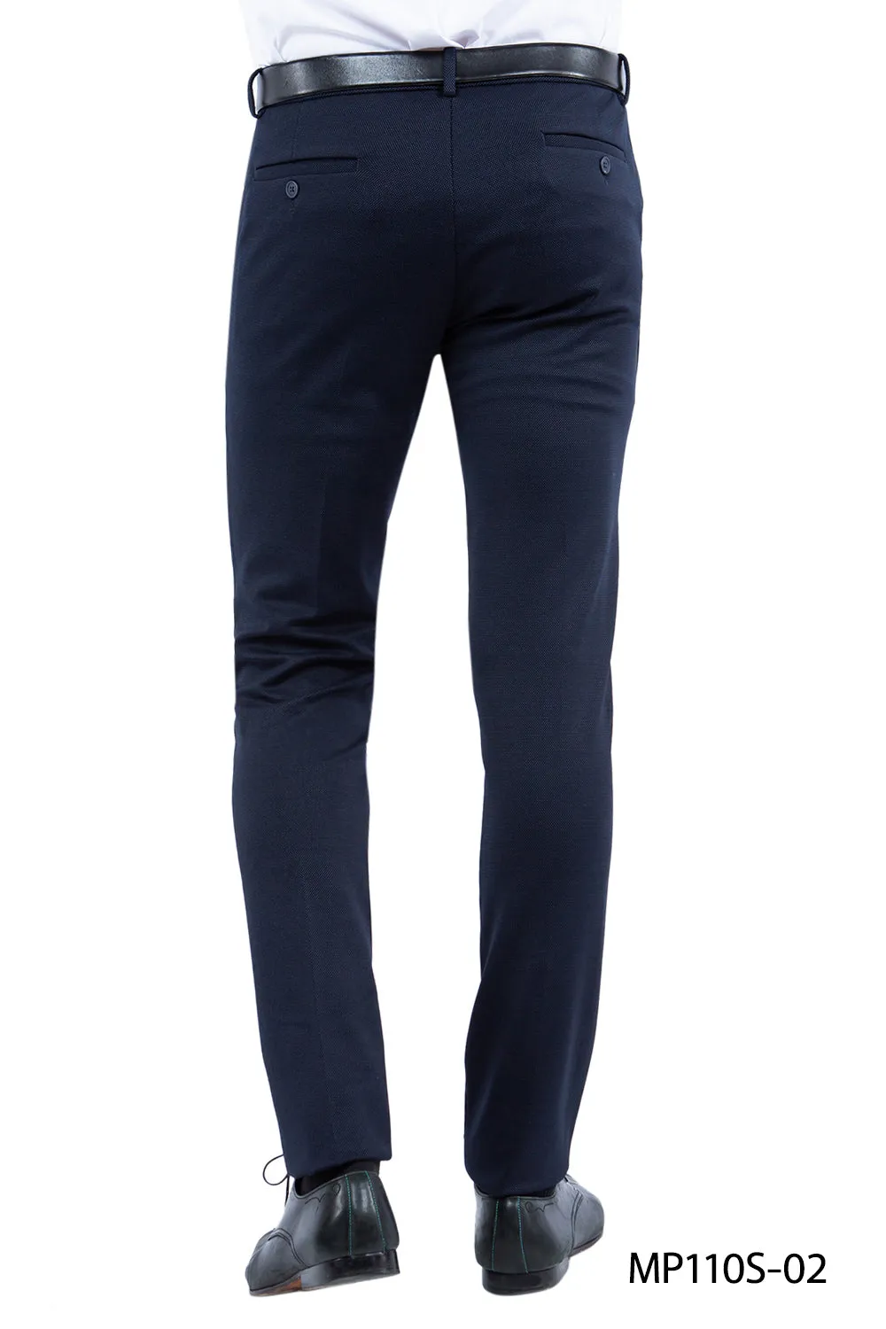 Z-Flex Knit Trousers, Navy